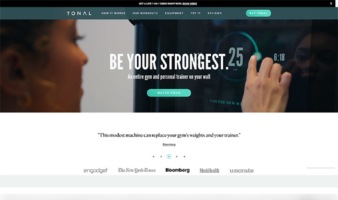 eCommerce website: Tonal