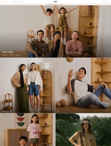 eCommerce website: TRT Concept