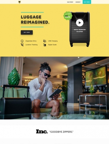 eCommerce website: Trunkster