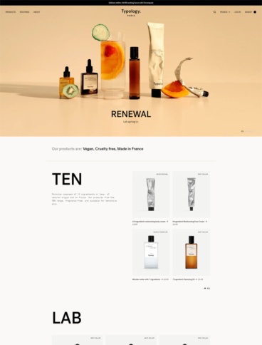 eCommerce website: Typology