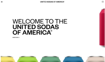 eCommerce website: United Sodas