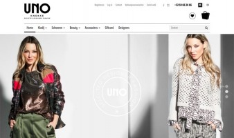 eCommerce website: UNO Knokke