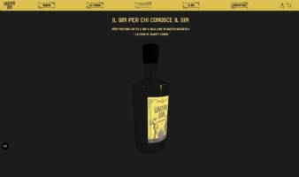 eCommerce website: Varani Gin