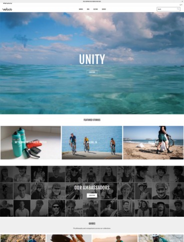 eCommerce website: Velocio Apparel