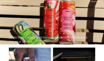 eCommerce website: VYBES
