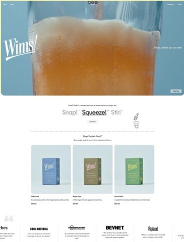 eCommerce website: Wims