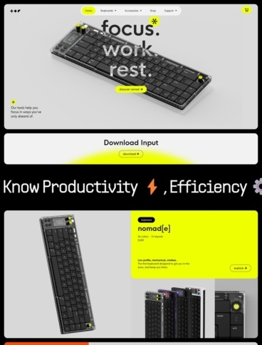 eCommerce website: Work Louder