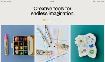 eCommerce website: Woset