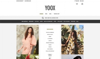 eCommerce website: YOOX
