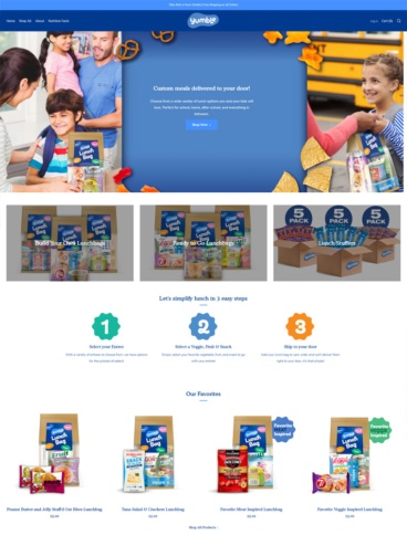 eCommerce website: Yumble