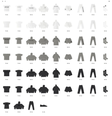 eCommerce website: YZY SPLY