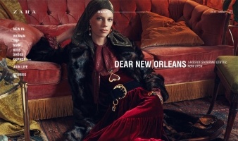 eCommerce website: Zara