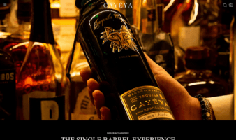 eCommerce website: Tequila Cayéya
